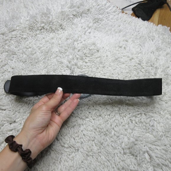 Julieta Miro suede‎ leather Belt sz M - Picture 3 of 7